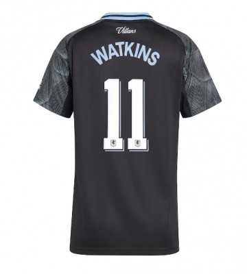 Aston Villa Ollie Watkins #11 Udebanetrøje Dame 2025-26 Kortærmet